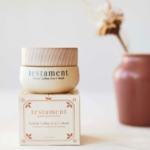 Testament Turkish Coffee 3-in-1 Mask Resurfaces, Brightens, & Hydrates